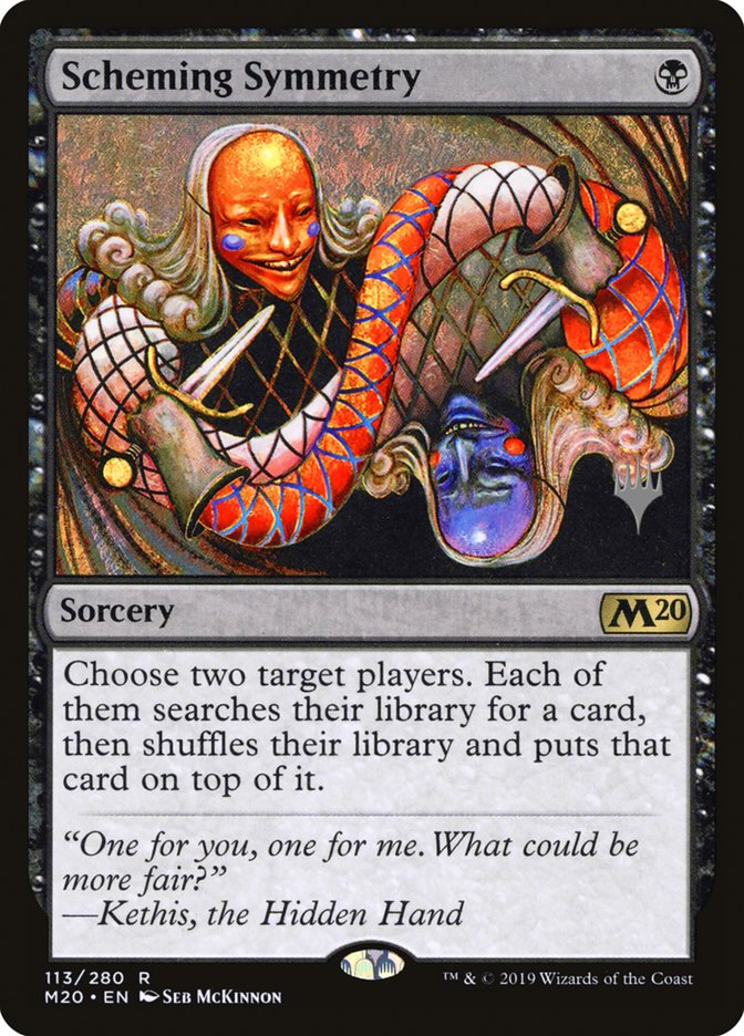 Scheming Symmetry (Promo Pack) [Core Set 2020 Promos] | Devastation Store