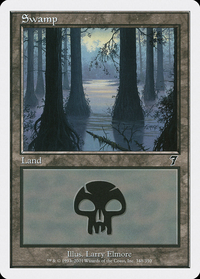 Swamp (348) [Seventh Edition] | Devastation Store