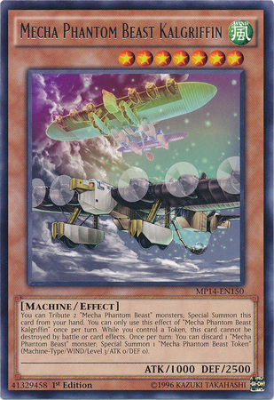 Mecha Phantom Beast Kalgriffin [MP14-EN150] Rare | Devastation Store