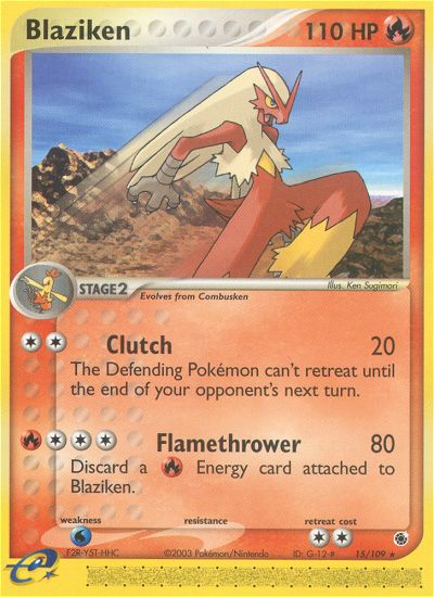 Blaziken (15/109) [EX: Ruby & Sapphire] | Devastation Store