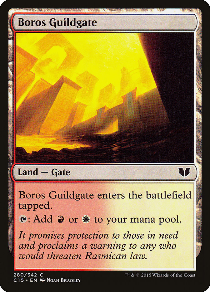 Boros Guildgate [Commander 2015] | Devastation Store