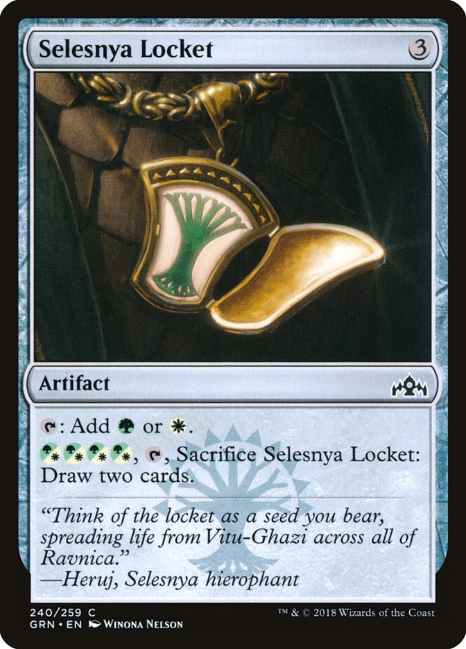 Selesnya Locket [Guilds of Ravnica] | Devastation Store