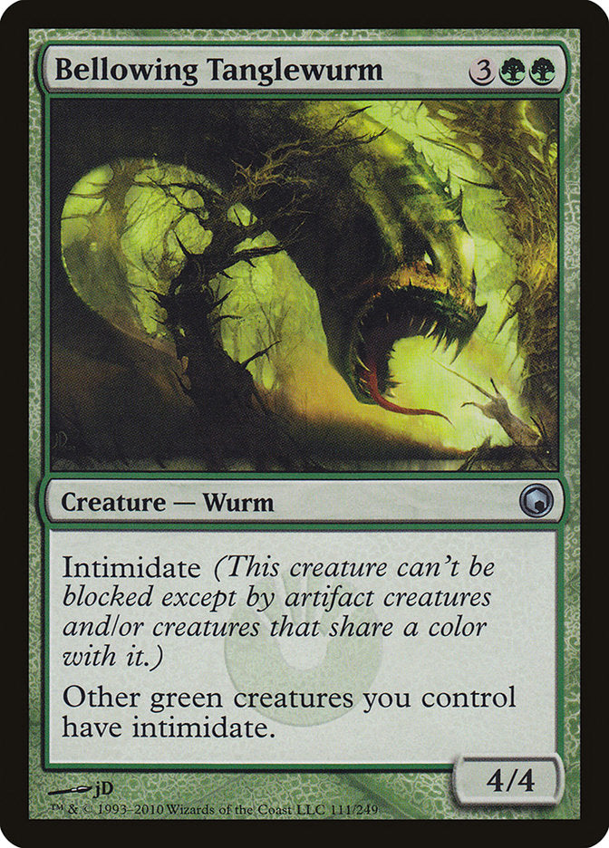 Bellowing Tanglewurm [Scars of Mirrodin] - Devastation Store | Devastation Store