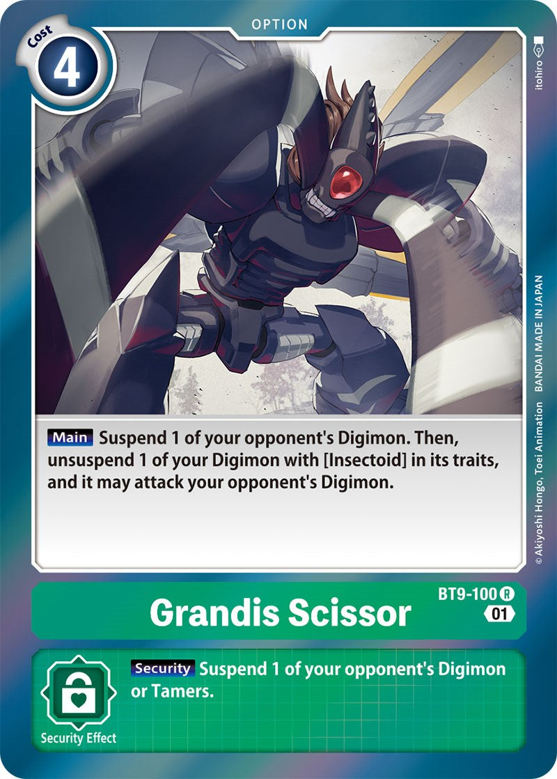 Grandis Scissor [BT9-100] [X Record] | Devastation Store