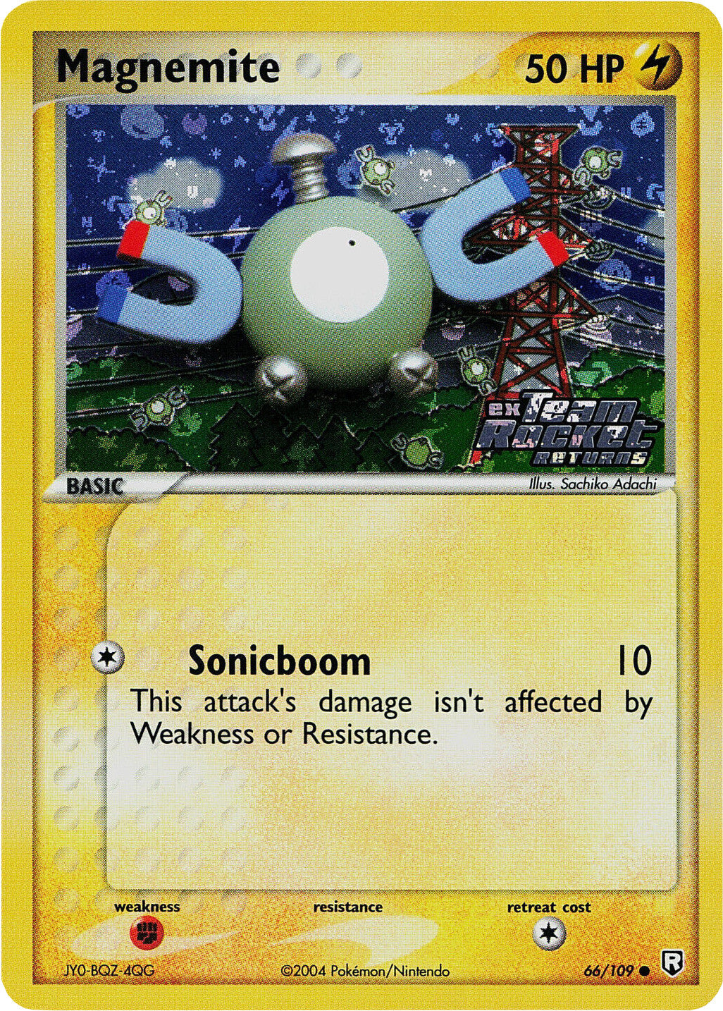 Magnemite (66/109) (Stamped) [EX: Team Rocket Returns] | Devastation Store