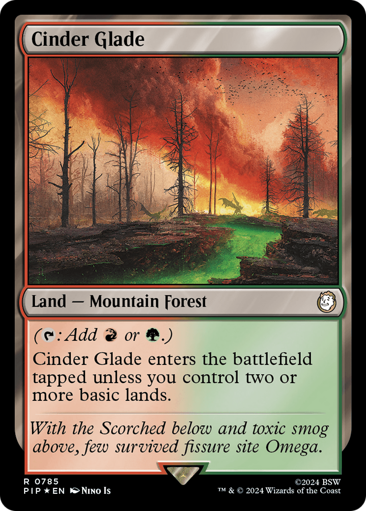 Cinder Glade (Surge Foil) [Fallout] | Devastation Store