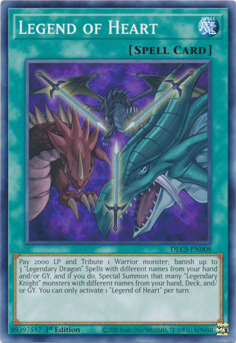 Legend of Heart [DLCS-EN008] Common | Devastation Store