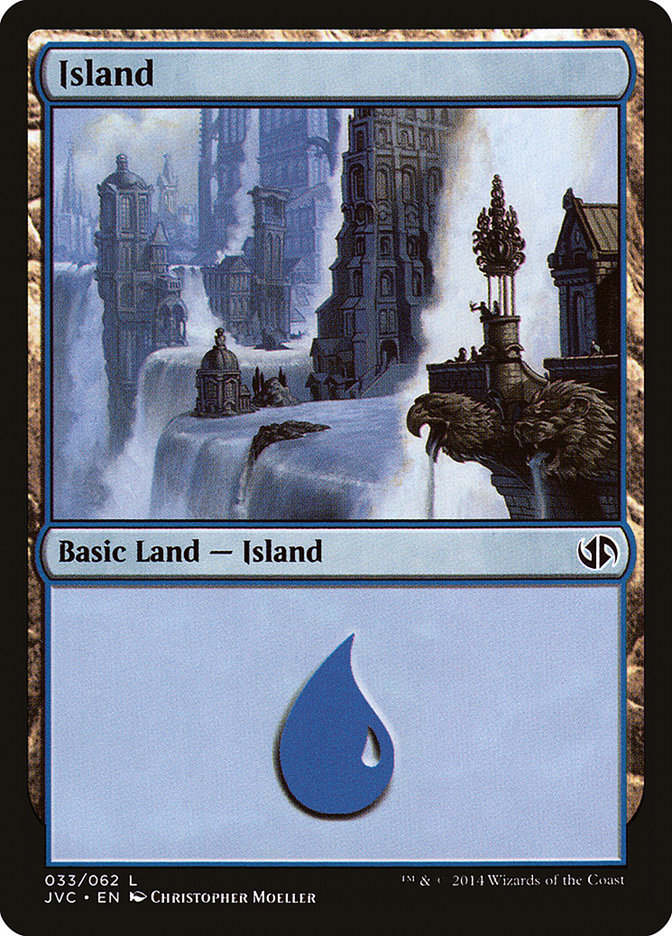 Island (33) [Duel Decks Anthology] | Devastation Store