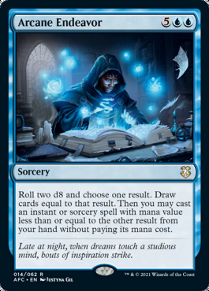 Arcane Endeavor [Dungeons & Dragons: Adventures in the Forgotten Realms Commander] | Devastation Store