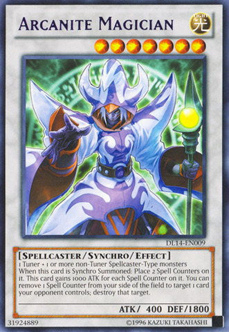 Arcanite Magician (Purple) [DL14-EN009] Rare | Devastation Store