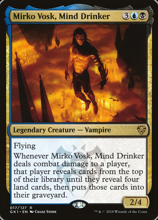 Mirko Vosk, Mind Drinker [Guilds of Ravnica Guild Kit] | Devastation Store