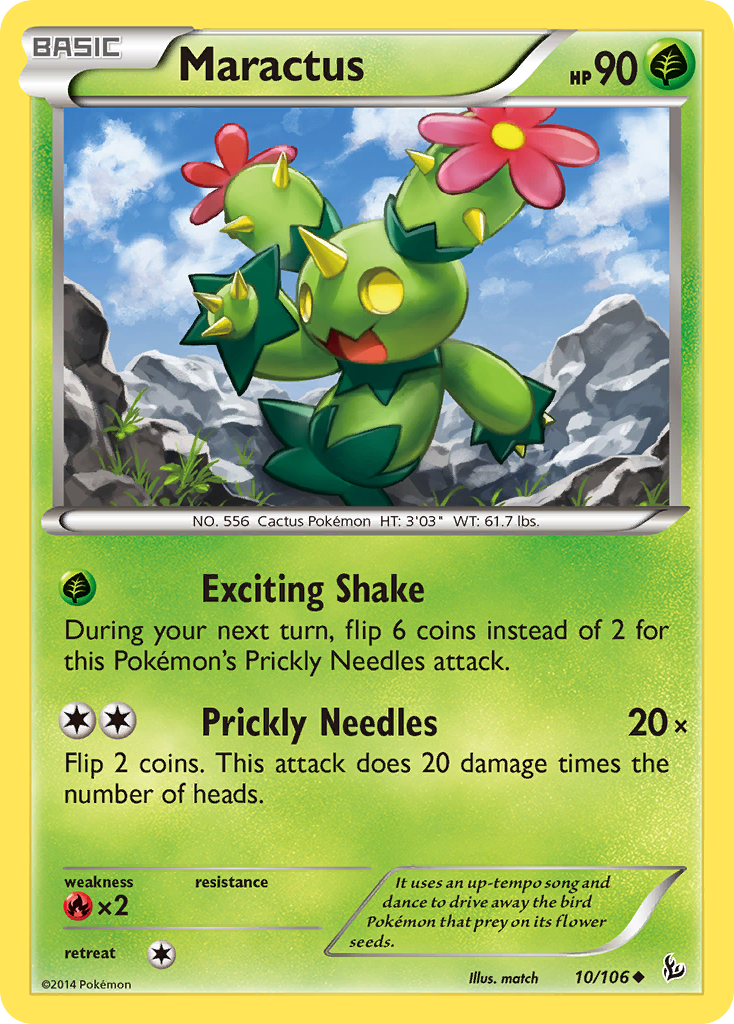 Maractus (10/106) [XY: Flashfire] | Devastation Store