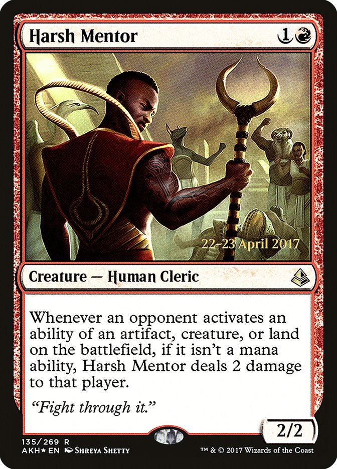 Harsh Mentor  [Amonkhet Prerelease Promos] | Devastation Store