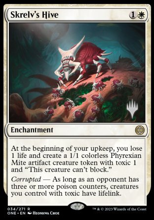 Skrelv's Hive (Promo Pack) [Phyrexia: All Will Be One Promos] | Devastation Store