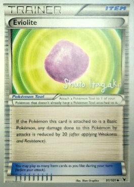 Eviolite (91/101) (Terraki-Mewtwo - Shuto Itagaki) [World Championships 2012] | Devastation Store