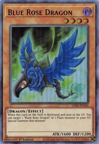 Blue Rose Dragon (Purple) [LDS2-EN104] Ultra Rare | Devastation Store