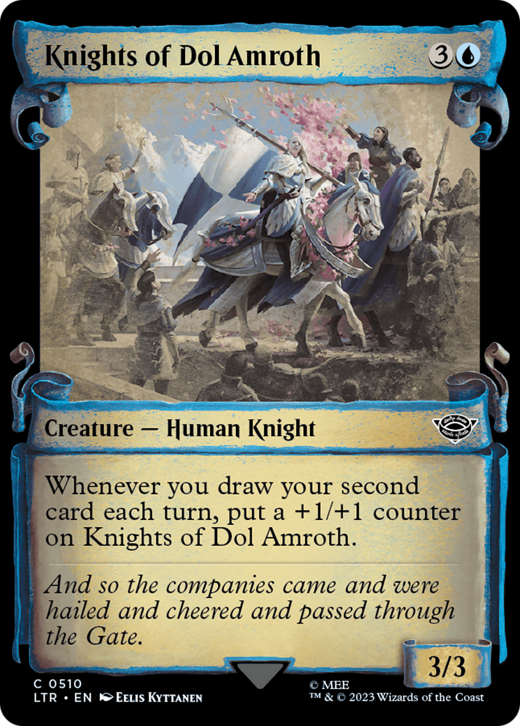 Knights of Dol Amroth [The Lord of the Rings: Tales of Middle-Earth Showcase Scrolls] | Devastation Store