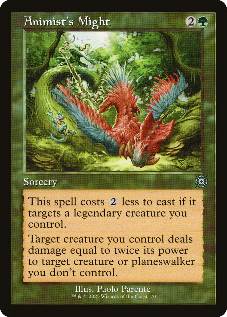 Animist's Might (Retro) [March of the Machine: The Aftermath] | Devastation Store