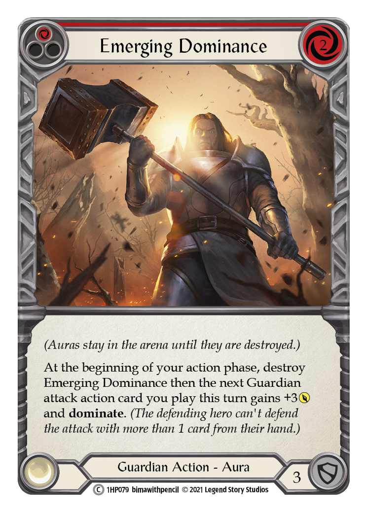 Emerging Dominance (Red) [1HP079] | Devastation Store