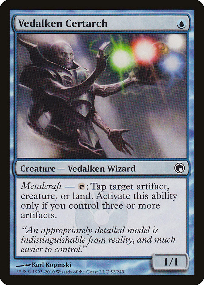 Vedalken Certarch [Scars of Mirrodin] | Devastation Store