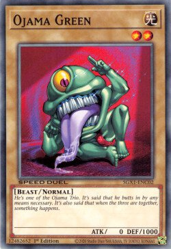 Ojama Green [SGX1-ENC02] Common | Devastation Store