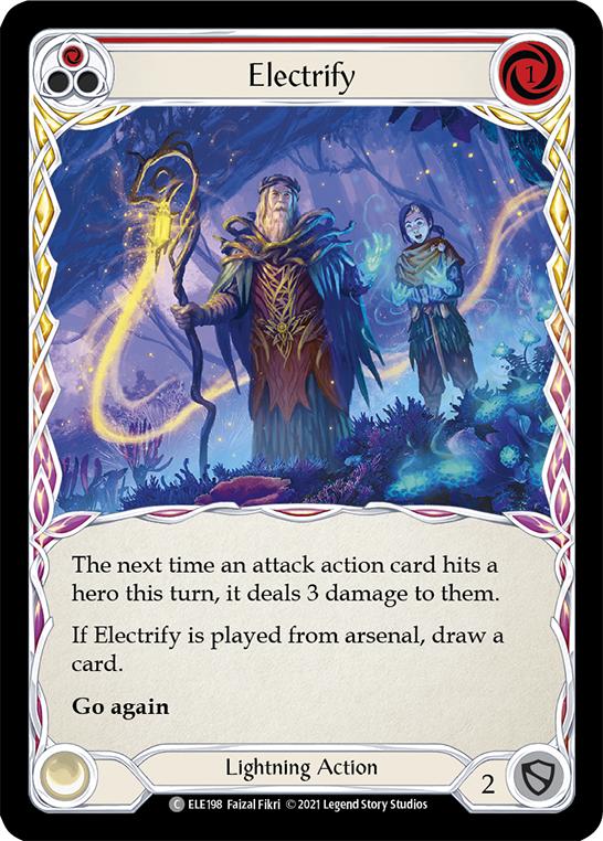 Electrify (Red) [ELE198] (Tales of Aria)  1st Edition Normal | Devastation Store