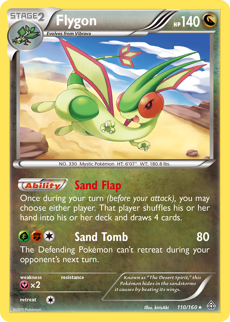 Flygon (110/160) [XY: Primal Clash] | Devastation Store