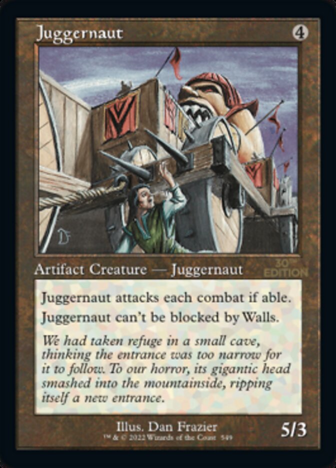 Juggernaut (Retro) [30th Anniversary Edition] | Devastation Store