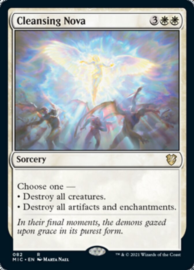 Cleansing Nova [Innistrad: Midnight Hunt Commander] | Devastation Store