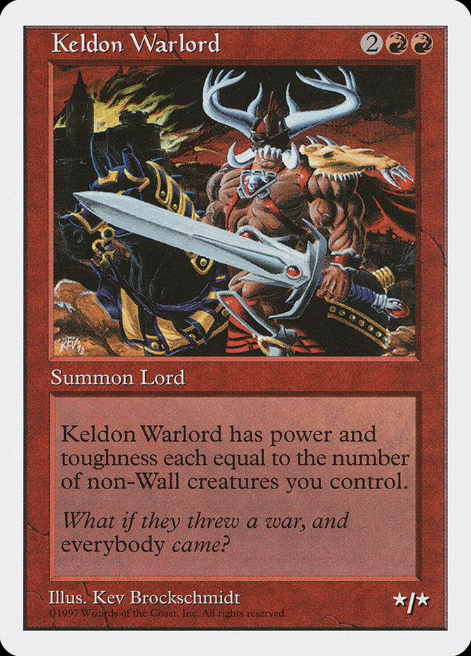 Keldon Warlord [Fifth Edition] | Devastation Store