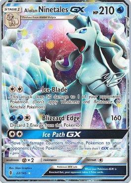 Alolan Ninetales GX (22/145) (Ice Path FTW - Zachary Bokhari) [World Championships 2017] | Devastation Store