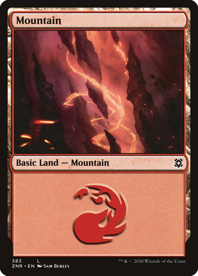 Mountain (383) [Zendikar Rising] | Devastation Store