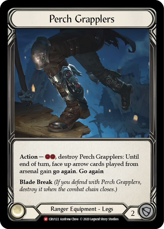 Perch Grapplers [CRU122] 1st Edition Cold Foil - Devastation Store | Devastation Store