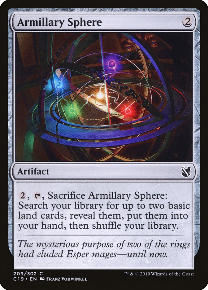 Armillary Sphere [Commander 2019] | Devastation Store