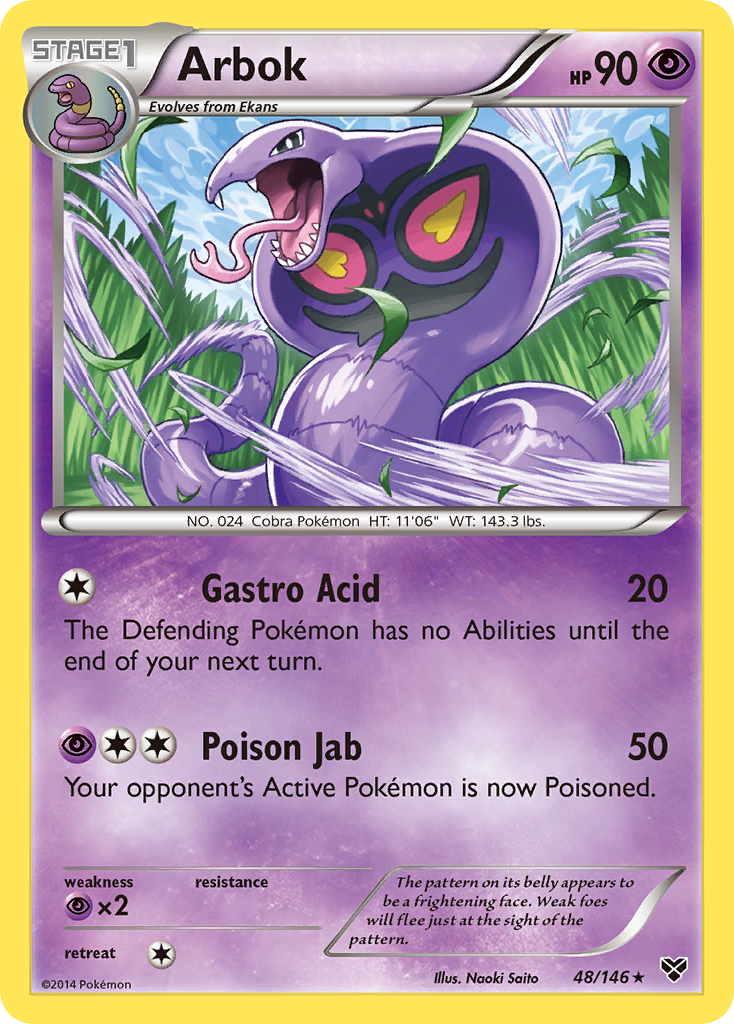 Arbok (48/146) [XY: Base Set] | Devastation Store