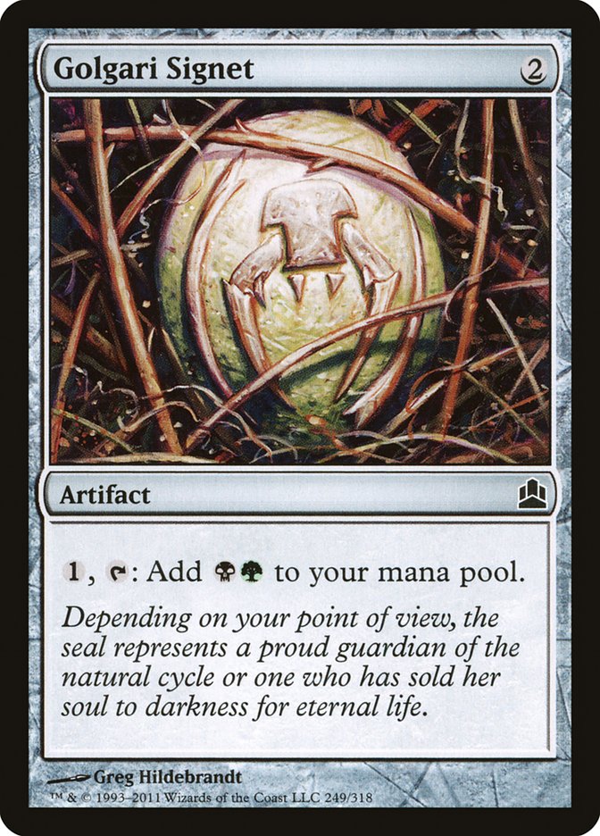 Golgari Signet [Commander 2011] - Devastation Store | Devastation Store