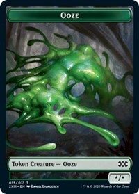 Ooze // Tuktuk the Returned Double-sided Token [Double Masters Tokens] | Devastation Store