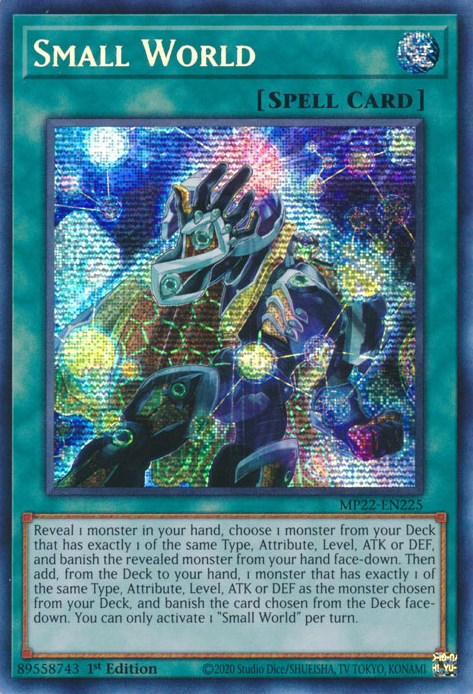 Small World [MP22-EN225] Prismatic Secret Rare | Devastation Store