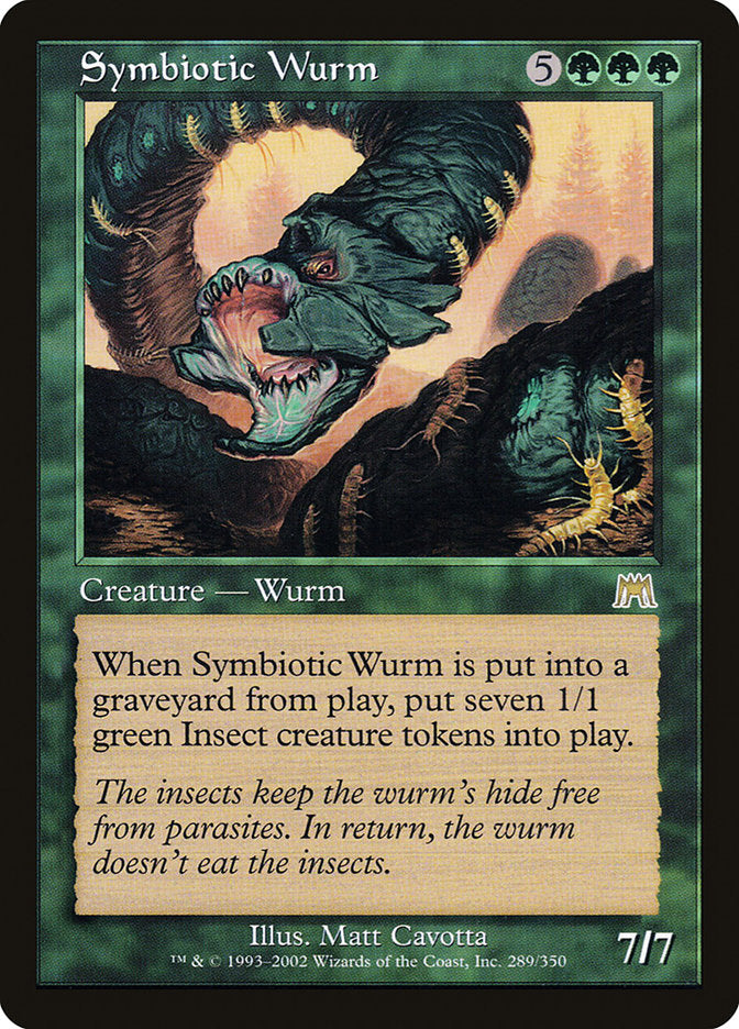 Symbiotic Wurm [Onslaught] | Devastation Store