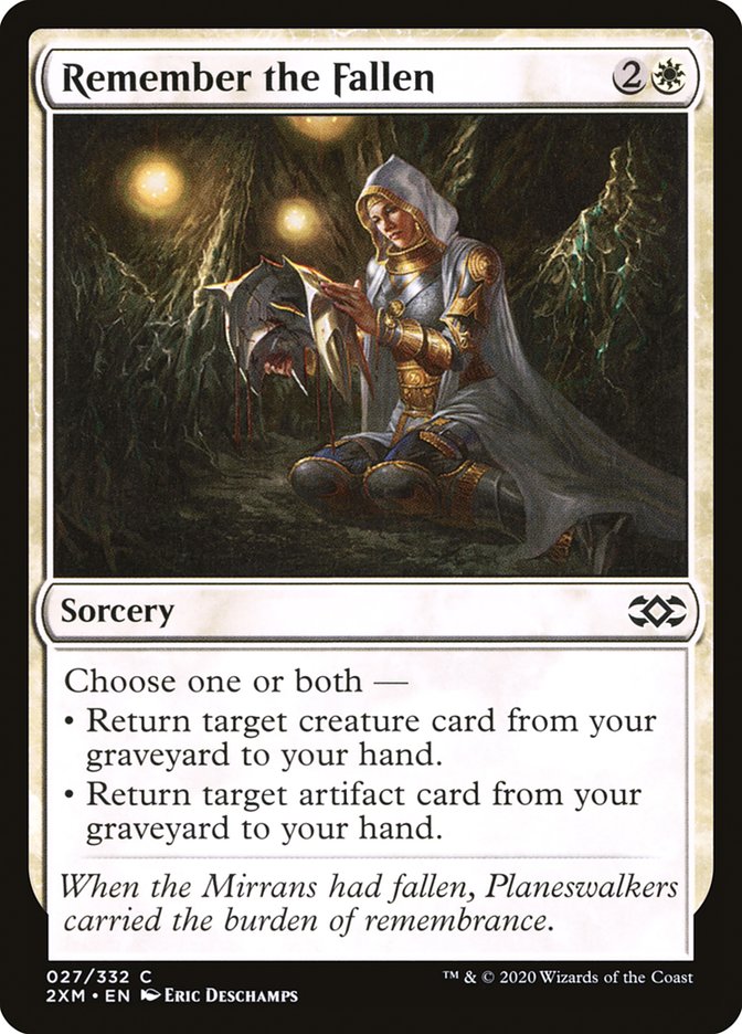 Remember the Fallen [Double Masters] | Devastation Store