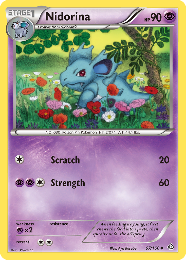 Nidorina (67/160) [XY: Primal Clash] | Devastation Store