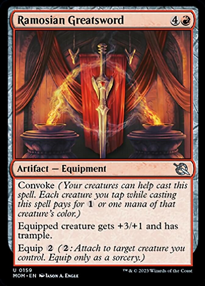 Ramosian Greatsword [March of the Machine] | Devastation Store