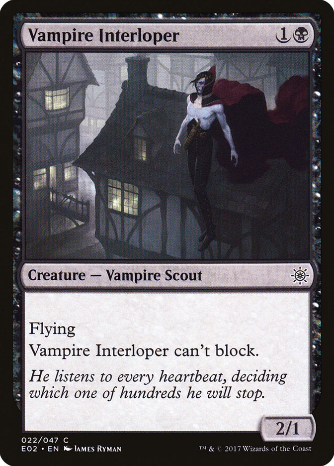 Vampire Interloper [Explorers of Ixalan] | Devastation Store