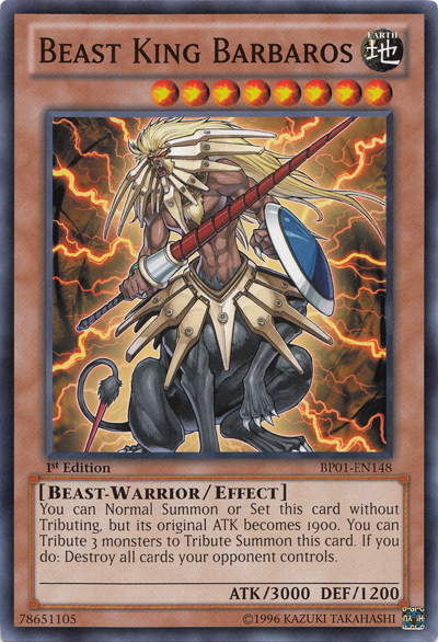 Beast King Barbaros [BP01-EN148] Common | Devastation Store