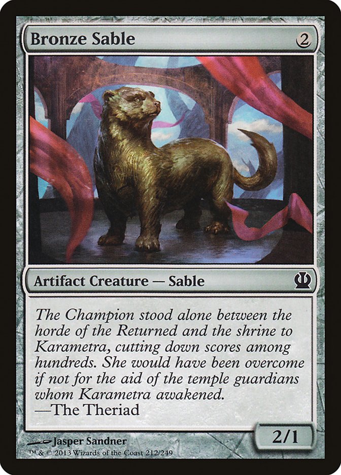 Bronze Sable [Theros] | Devastation Store