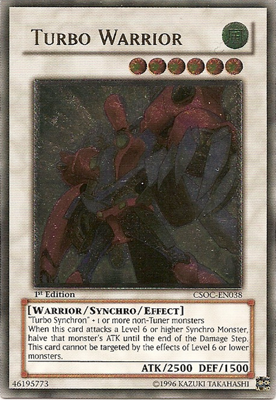 Turbo Warrior (UTR) [CSOC-EN038] Ultimate Rare | Devastation Store