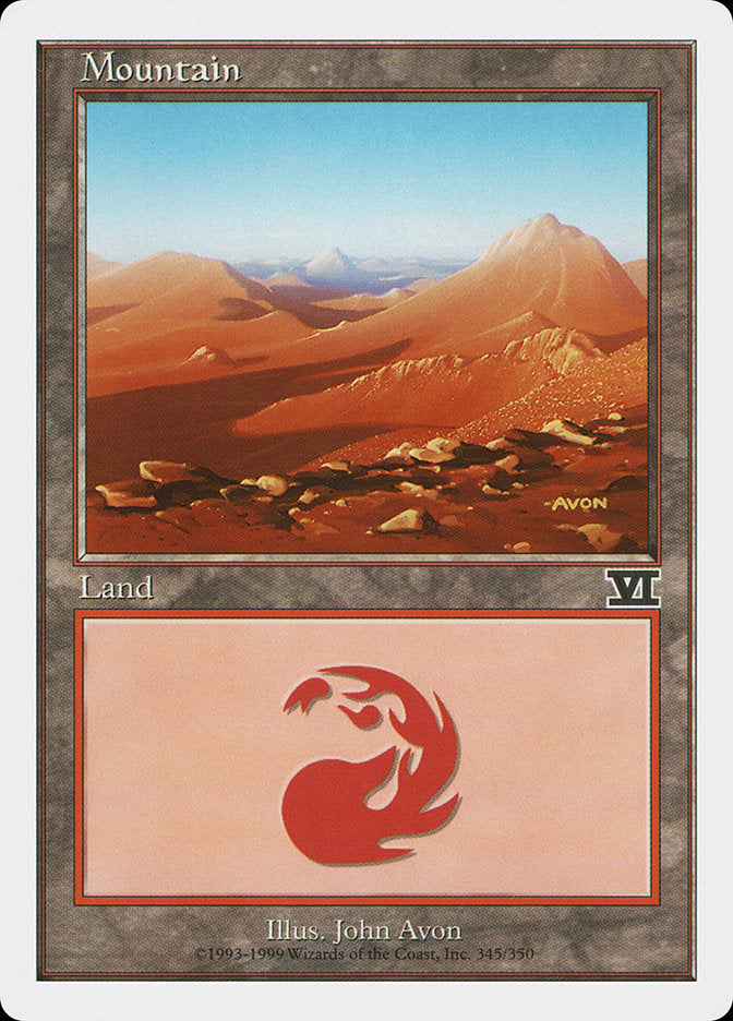 Mountain (345) [Classic Sixth Edition] | Devastation Store