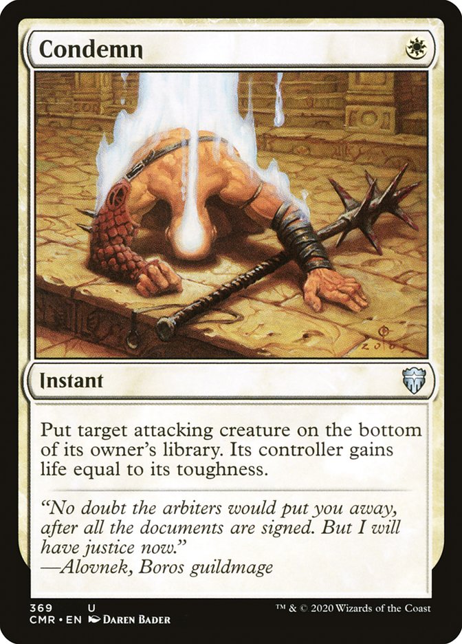Condemn [Commander Legends] | Devastation Store