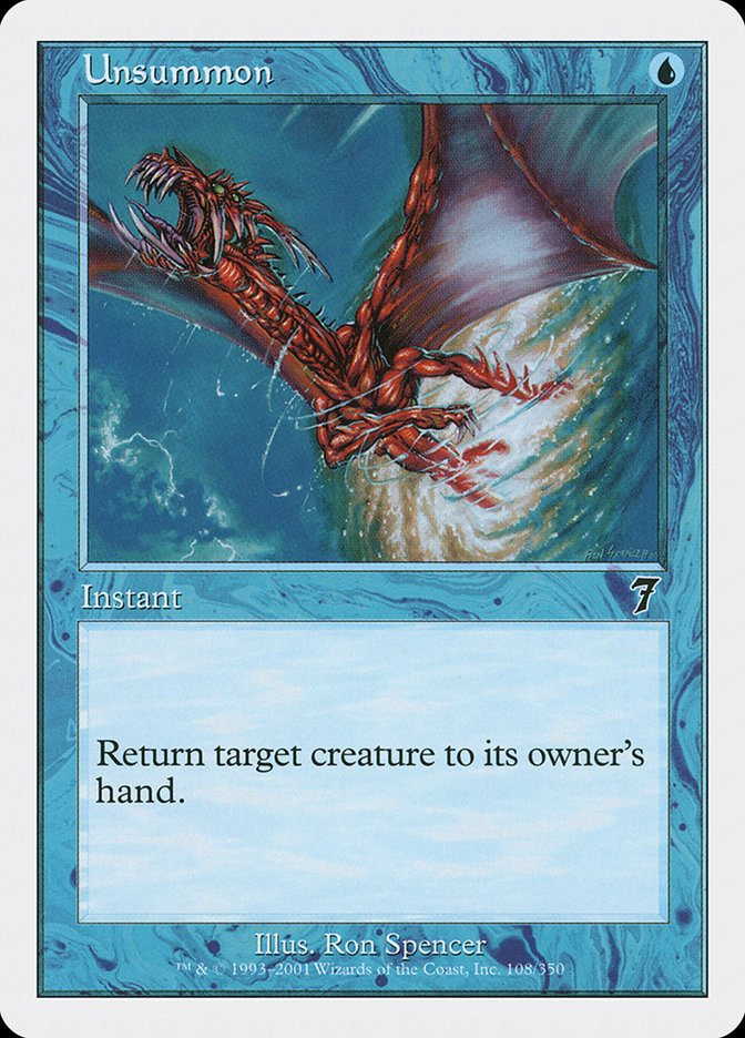 Unsummon [Seventh Edition] | Devastation Store