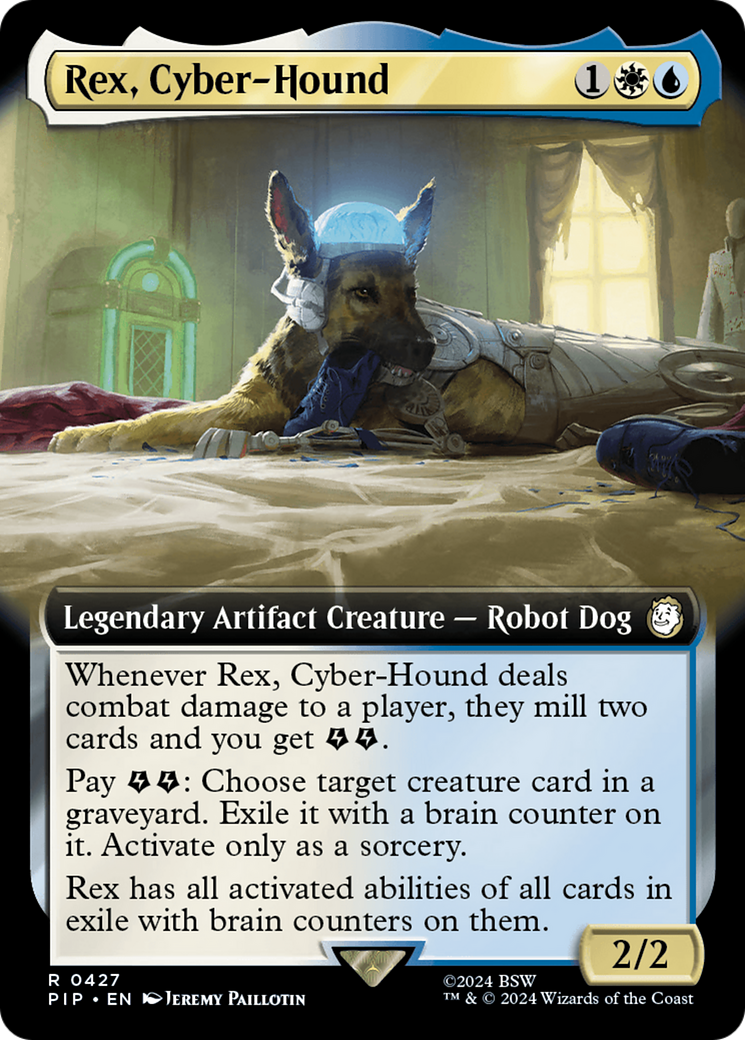 Rex, Cyber-Hound (Extended Art) [Fallout] | Devastation Store